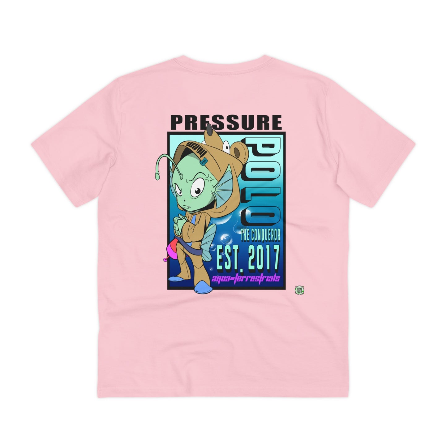 AQUA-TERRESTRIALS POLO PRESSURE T - Organic Creator T-shirt - Unisex