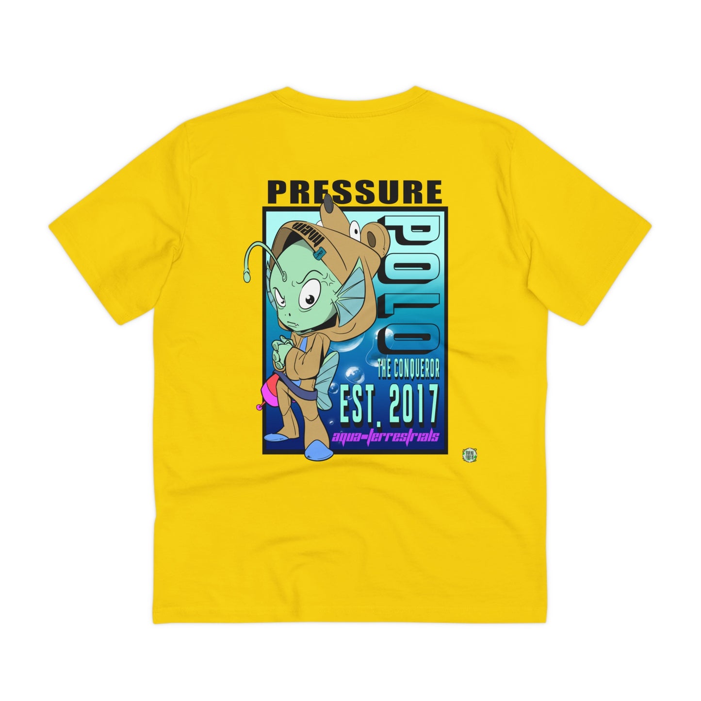 AQUA-TERRESTRIALS POLO PRESSURE T - Organic Creator T-shirt - Unisex