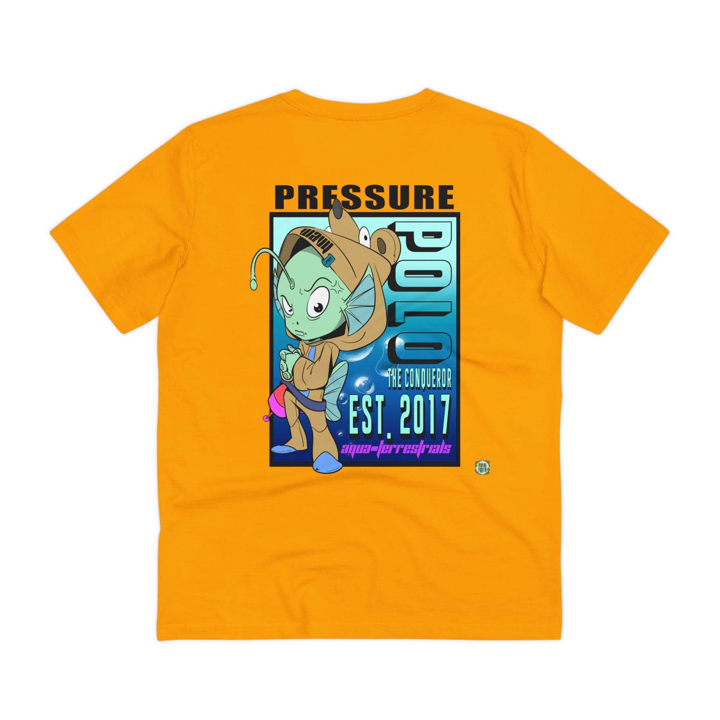 AQUA-TERRESTRIALS POLO PRESSURE T - Organic Creator T-shirt - Unisex