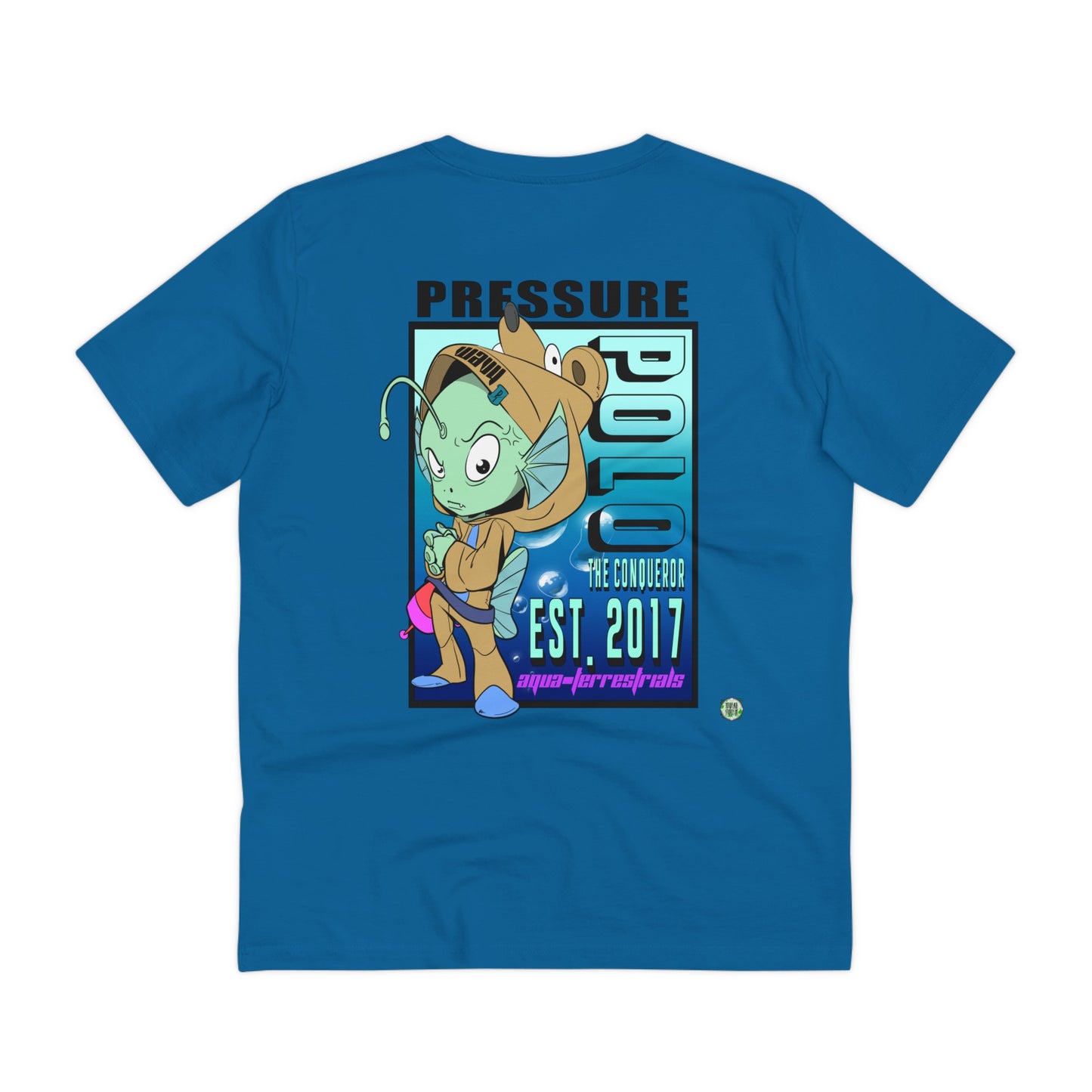 AQUA-TERRESTRIALS POLO PRESSURE T - Organic Creator T-shirt - Unisex