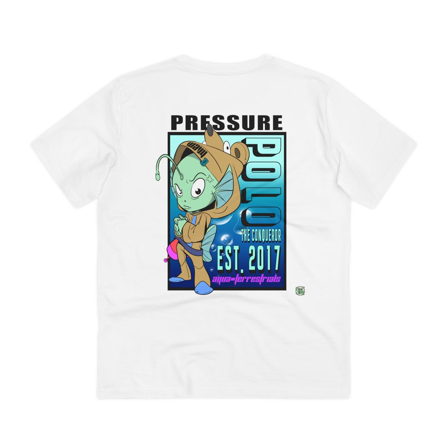 AQUA-TERRESTRIALS POLO PRESSURE T - Organic Creator T-shirt - Unisex