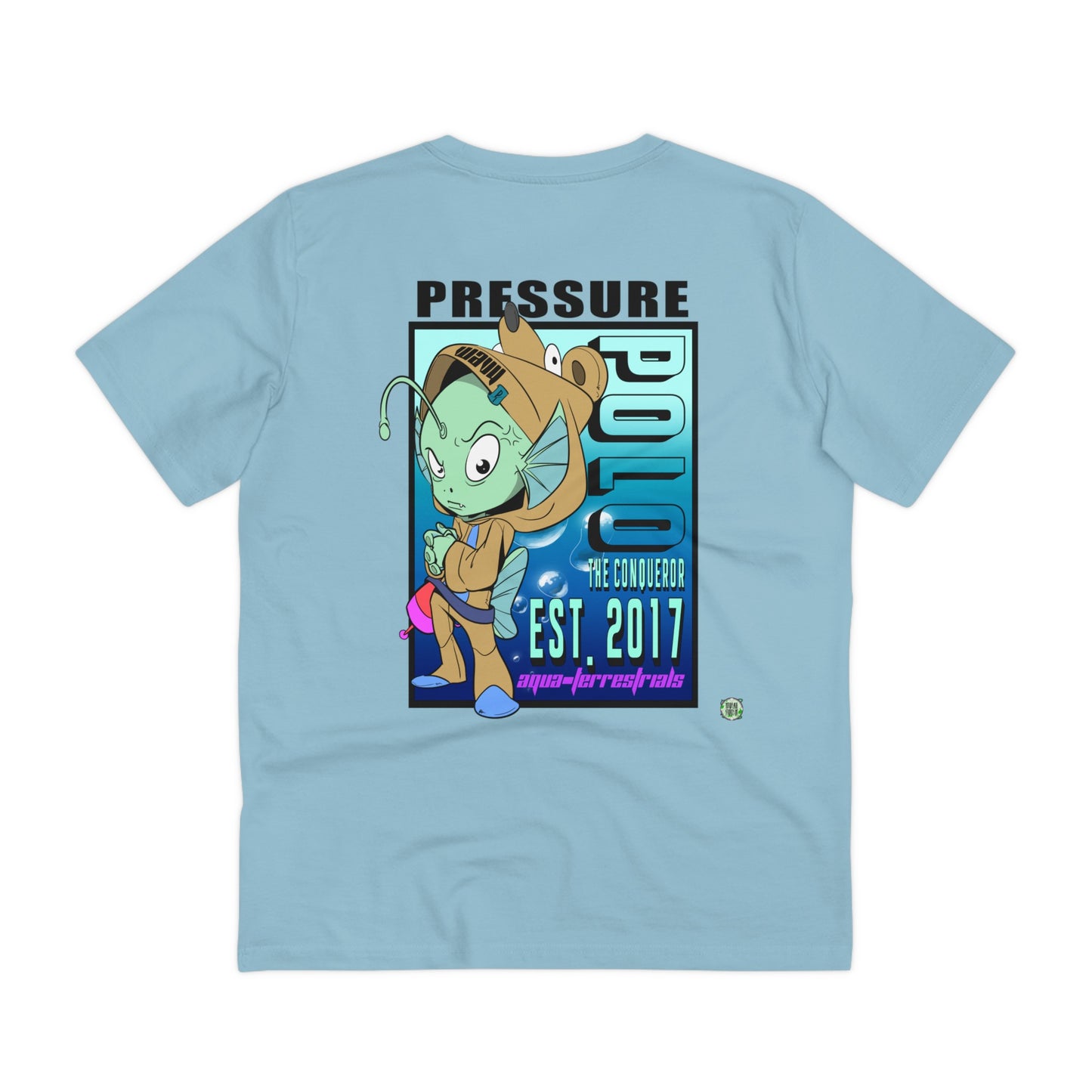 AQUA-TERRESTRIALS POLO PRESSURE T - Organic Creator T-shirt - Unisex